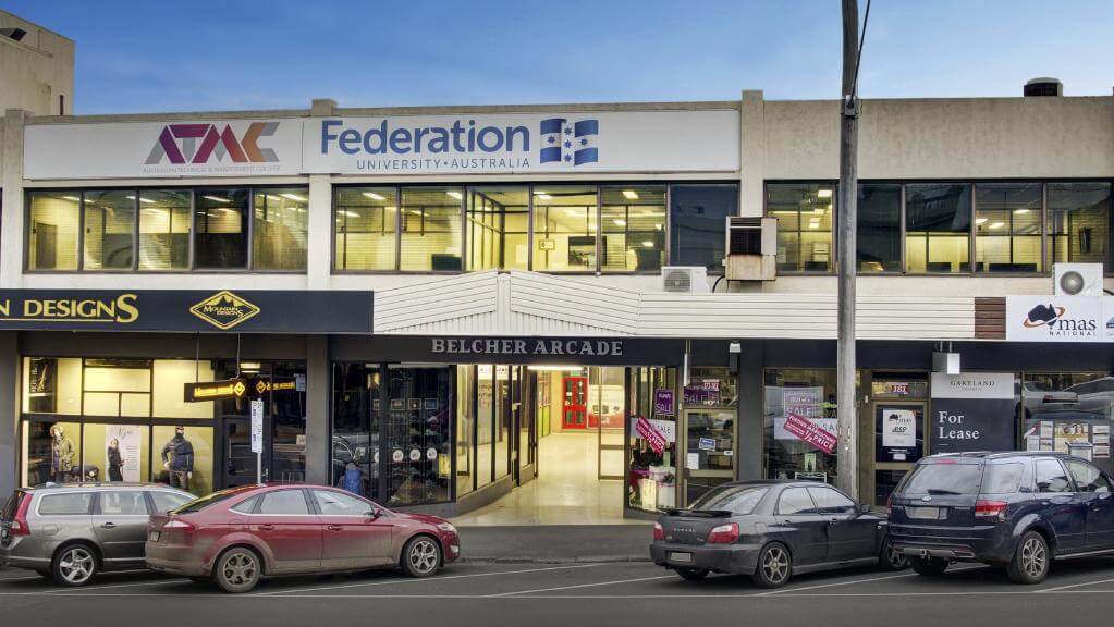 Belcher Arcade in Geelong CBD, now home to local creatives