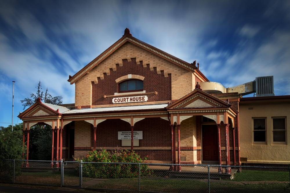 Warracknabeal Court House (image supplied by Warracknabeal Historical Society)